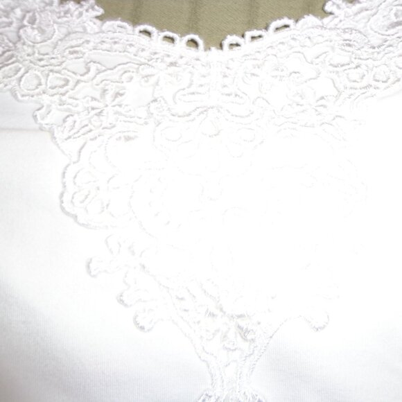 The Territory Ahead Lattice Camisole White S - Picture 6 of 9